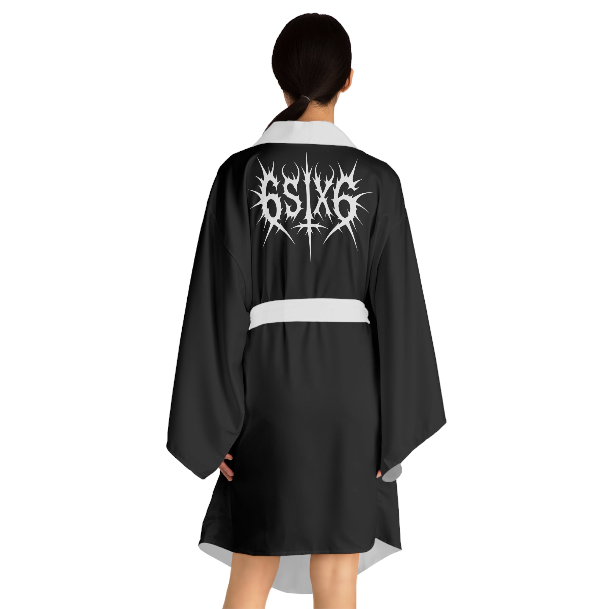 Black Kimono Robe - 6SIX6