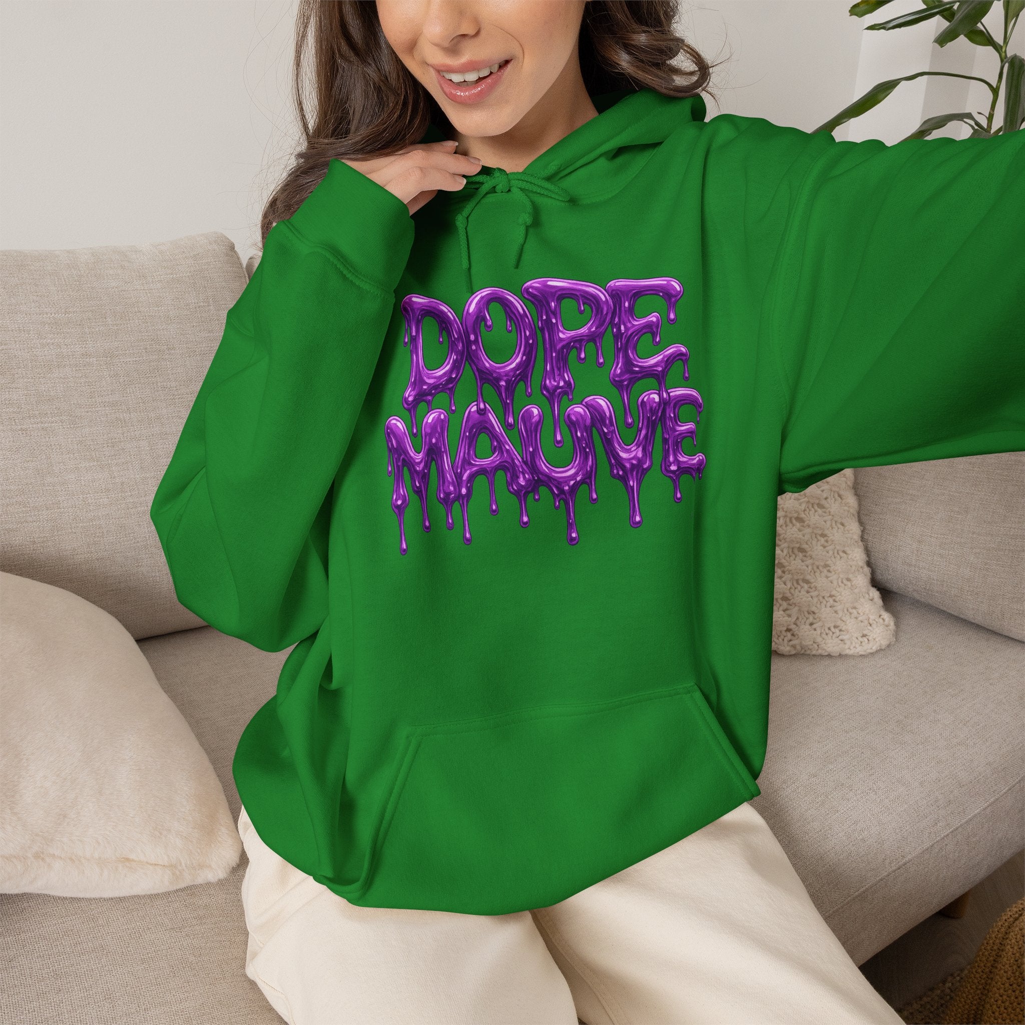 HOODIE - DOPE MAUVE - 6SIX6