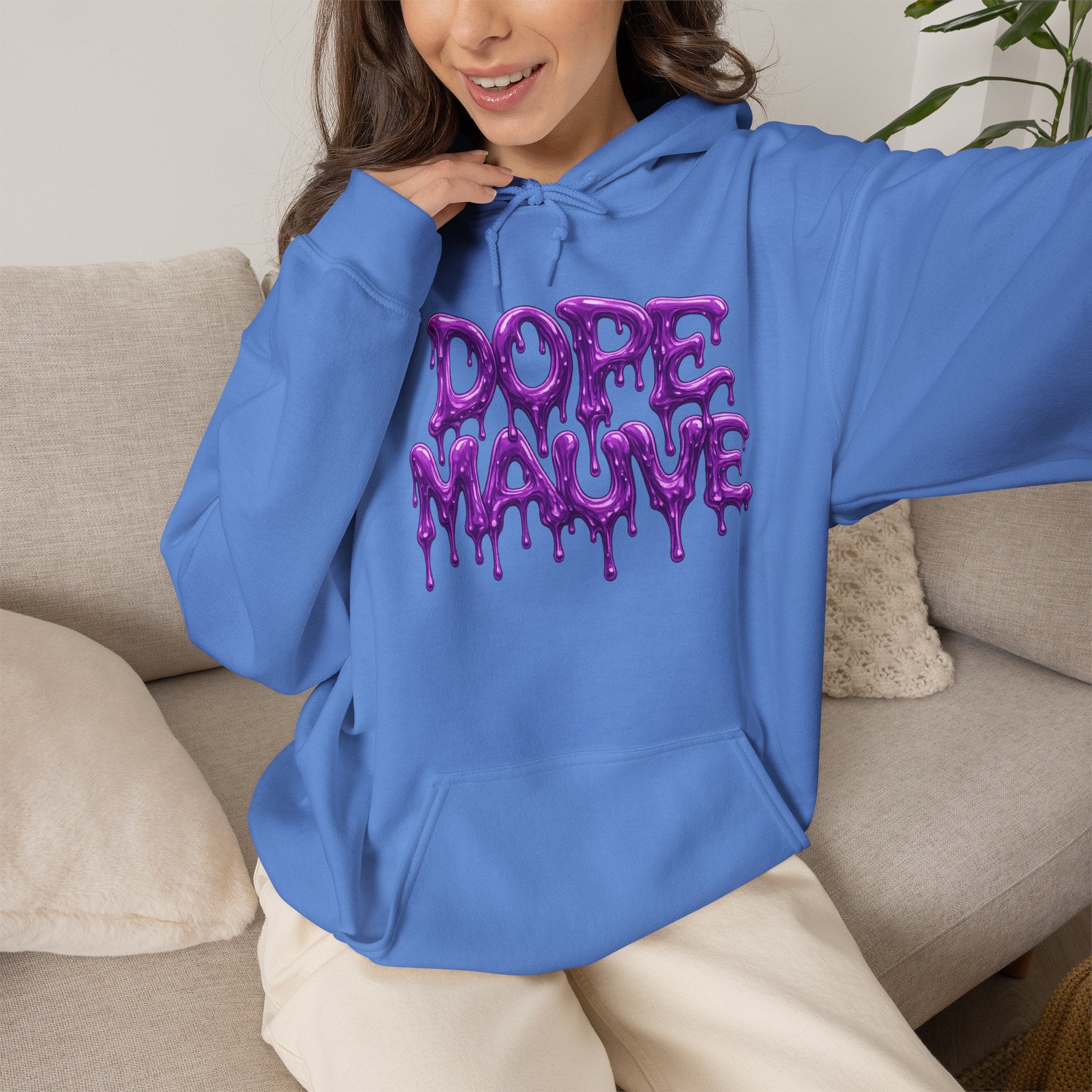 HOODIE - DOPE MAUVE - 6SIX6