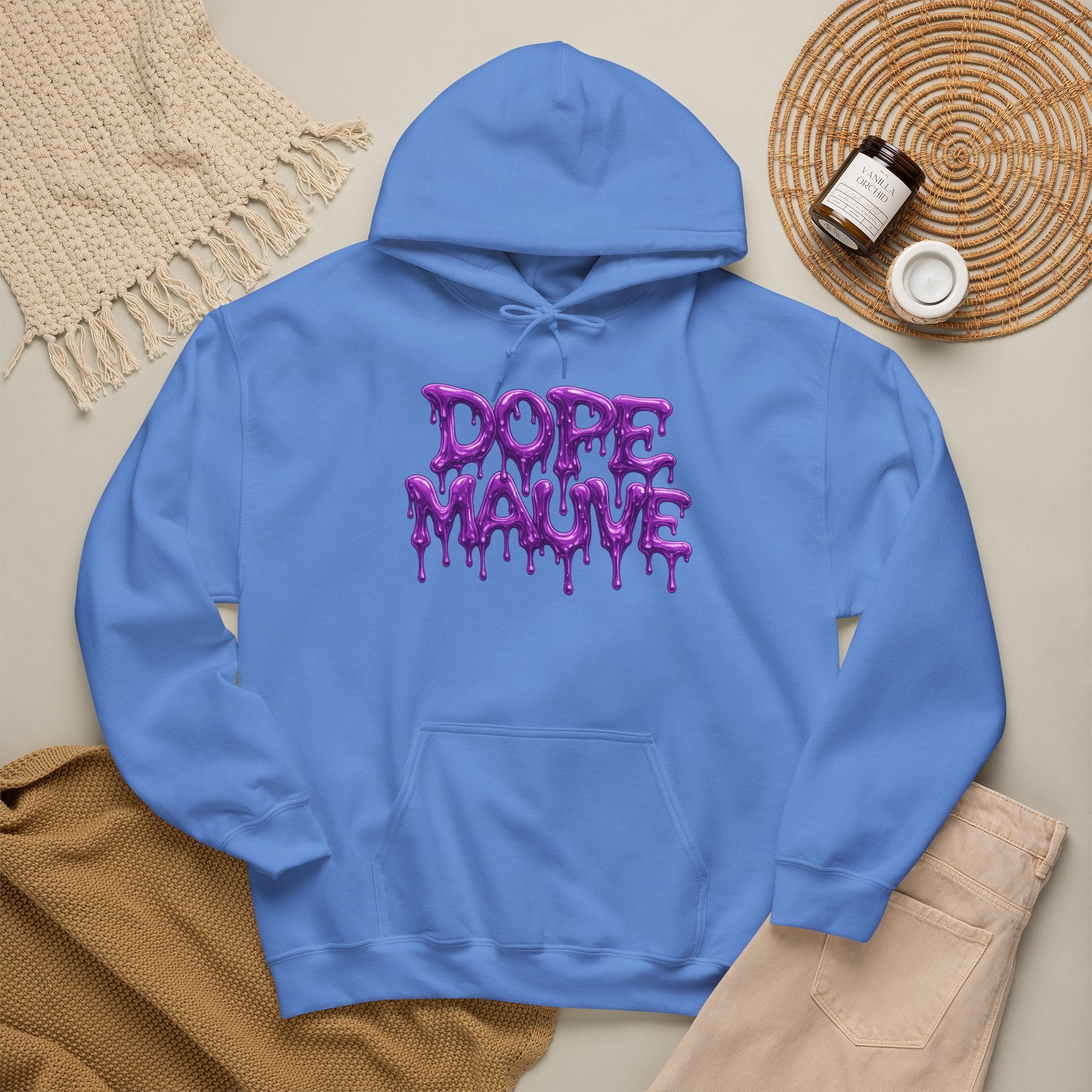 HOODIE - DOPE MAUVE - 6SIX6