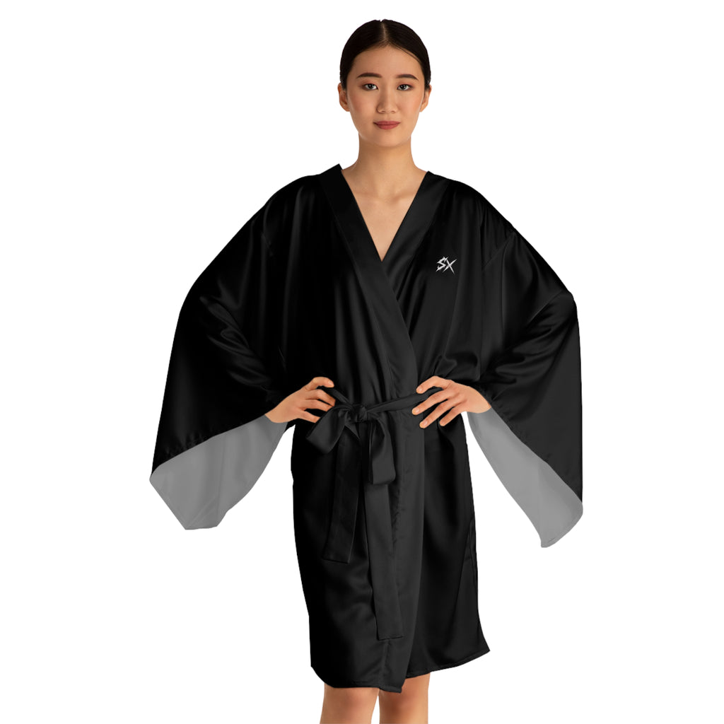 Black Kimono Robe - 6SIX6