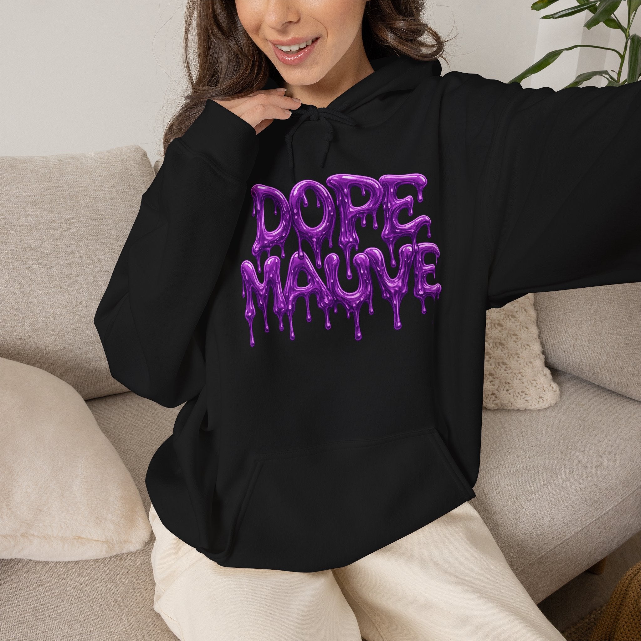HOODIE - DOPE MAUVE - 6SIX6