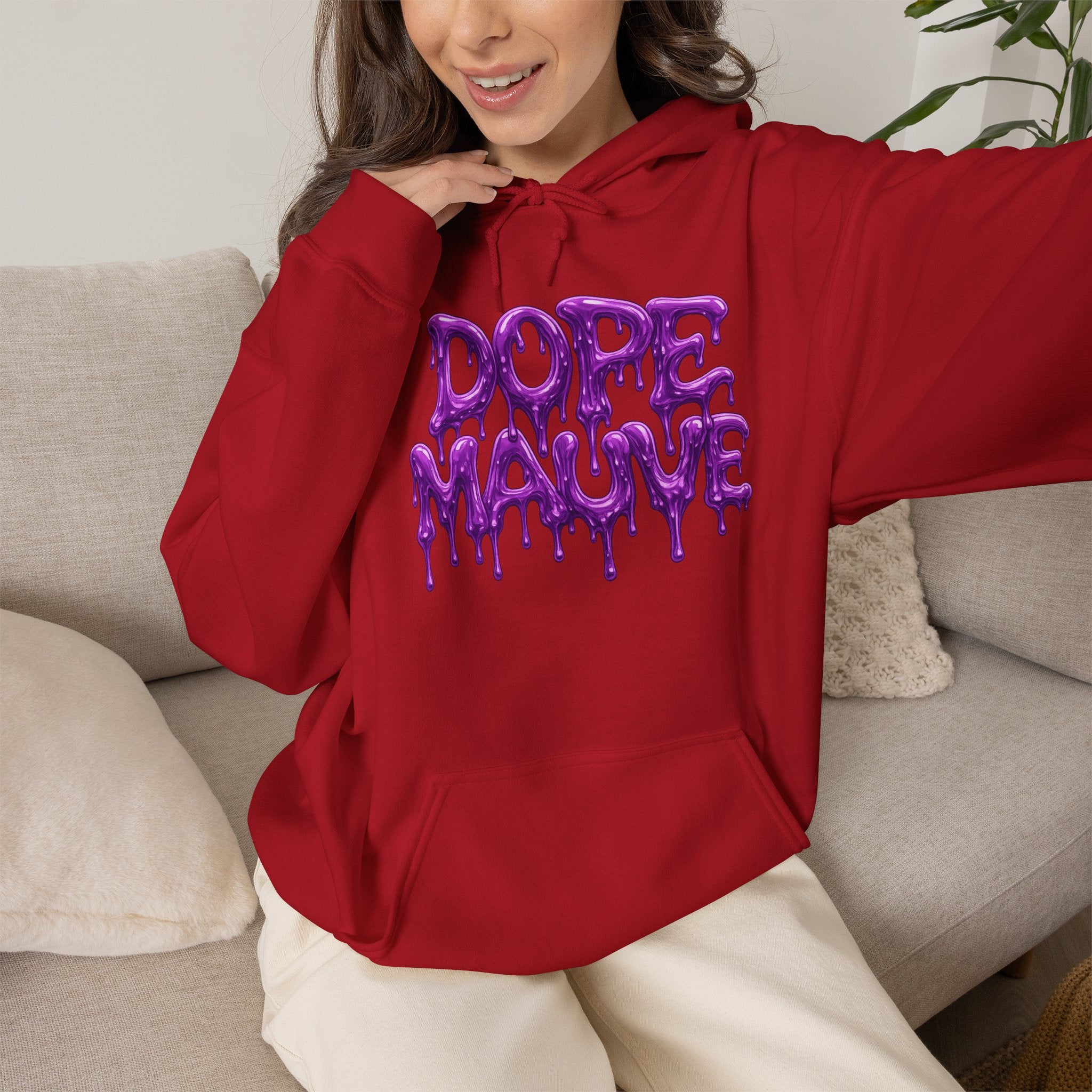 HOODIE - DOPE MAUVE - 6SIX6