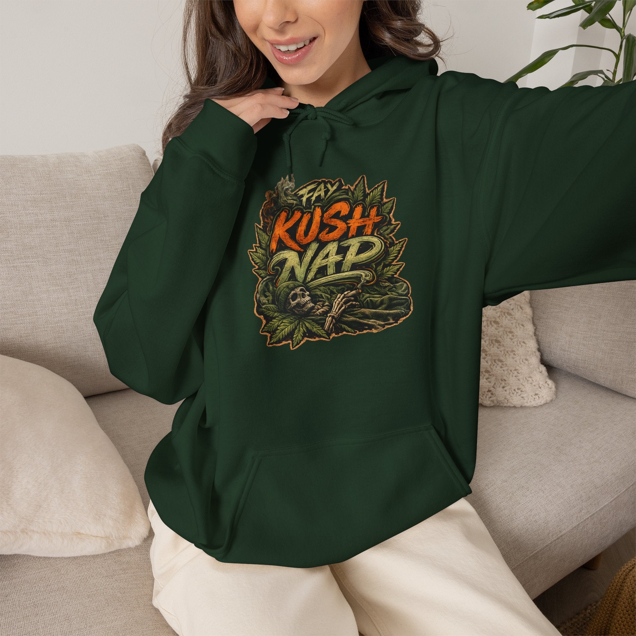 HOODIE - KUSH NAP - FAY