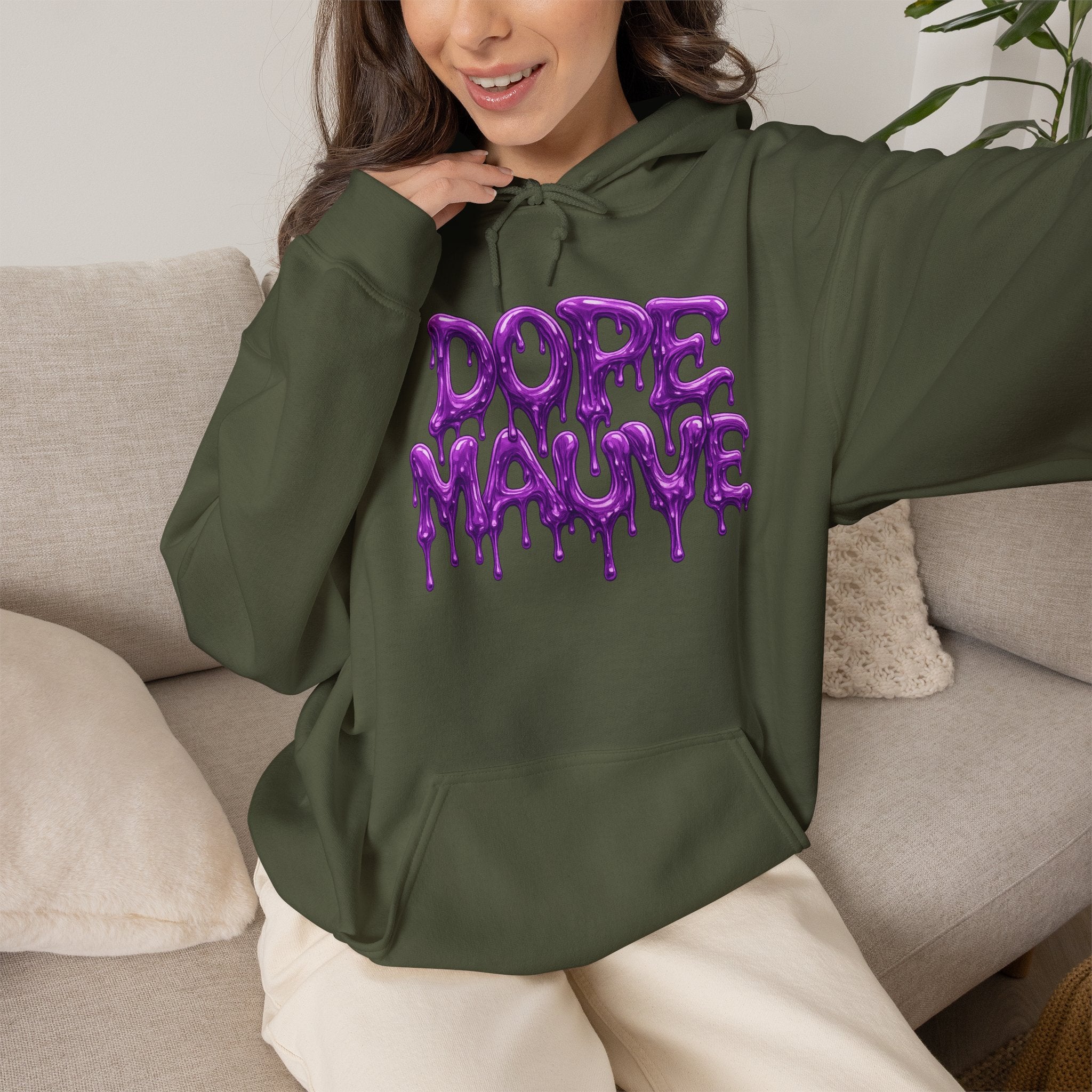 HOODIE - DOPE MAUVE - 6SIX6