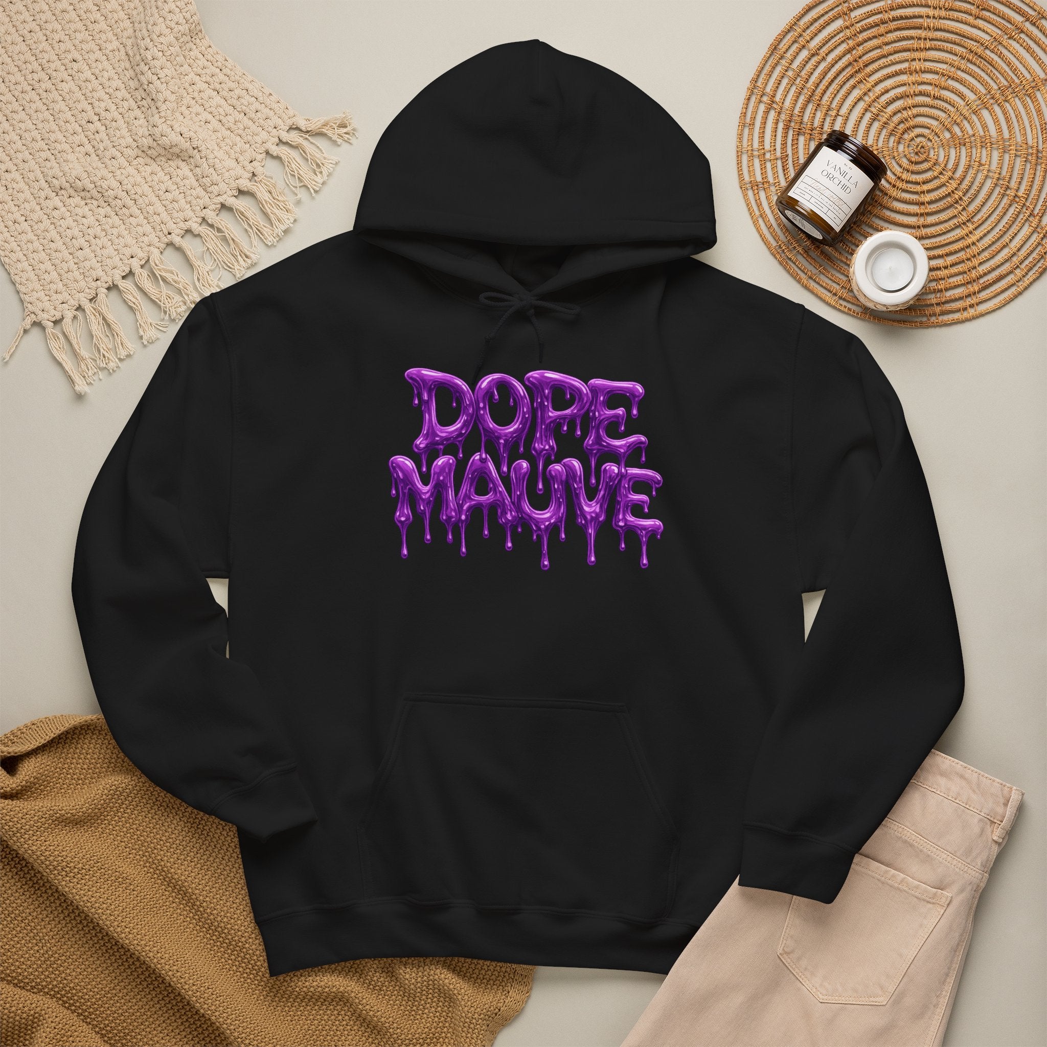 HOODIE - DOPE MAUVE - 6SIX6