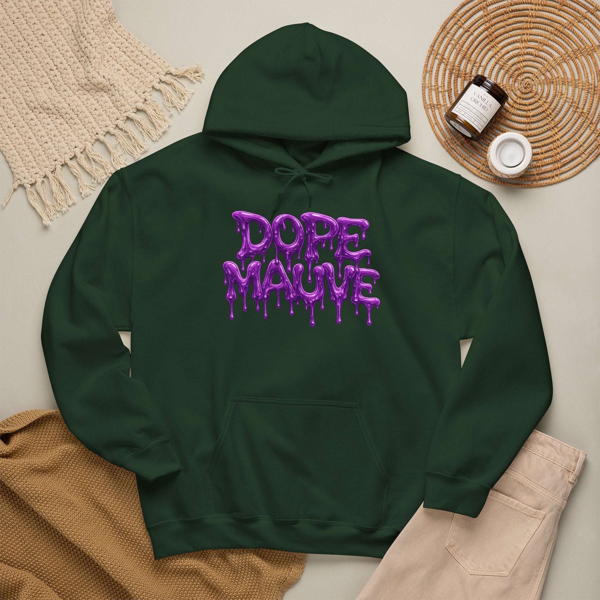 HOODIE - DOPE MAUVE - 6SIX6